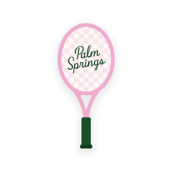 Palm Springs Tennis Sticker