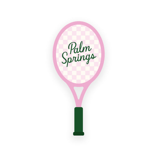 Palm Springs Tennis Sticker