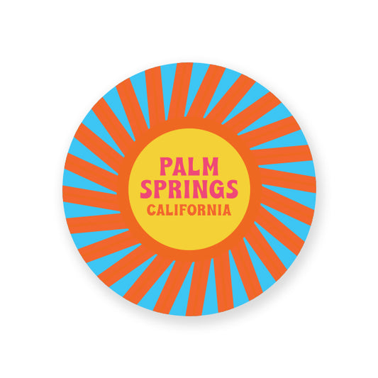 Palm Springs Sunshine Sticker