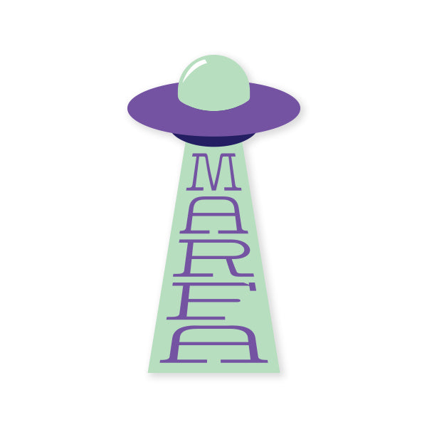 Marfa UFO Sticker