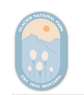 Glacier Bear Grass Sticker